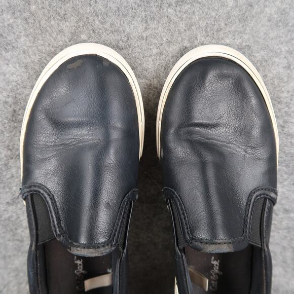 Cat & Jack Shoes Kids 1 Slip On Sneakers Casual Lifestyle Trainer Black Flat - Picture 7 of 12